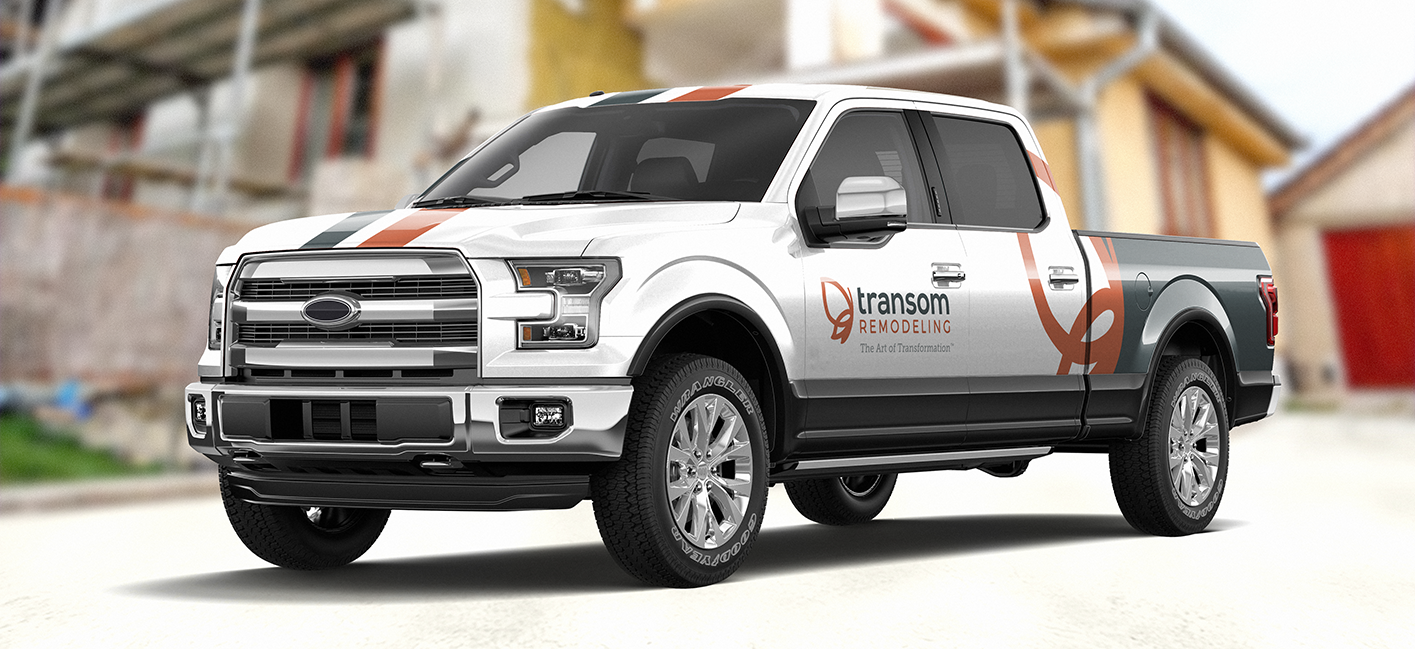 Transom Remodeling vehicle graphics
